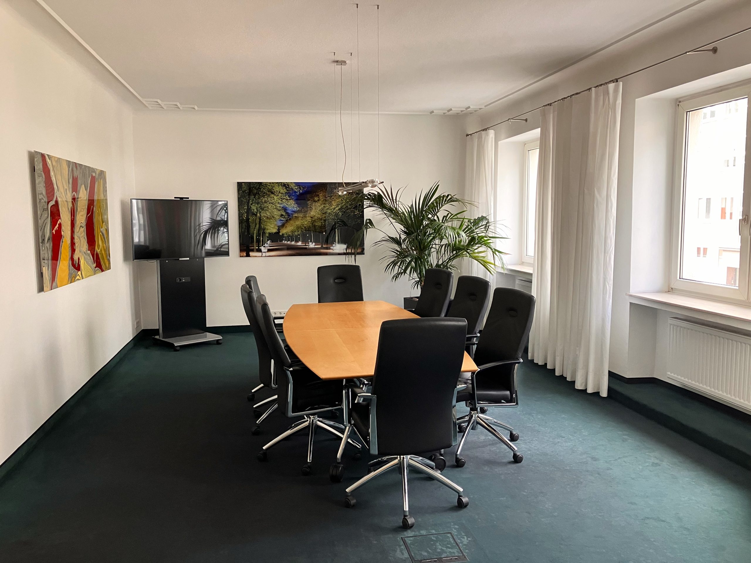 Konferenzraum im BC.Pempelfort Düsseldorf.